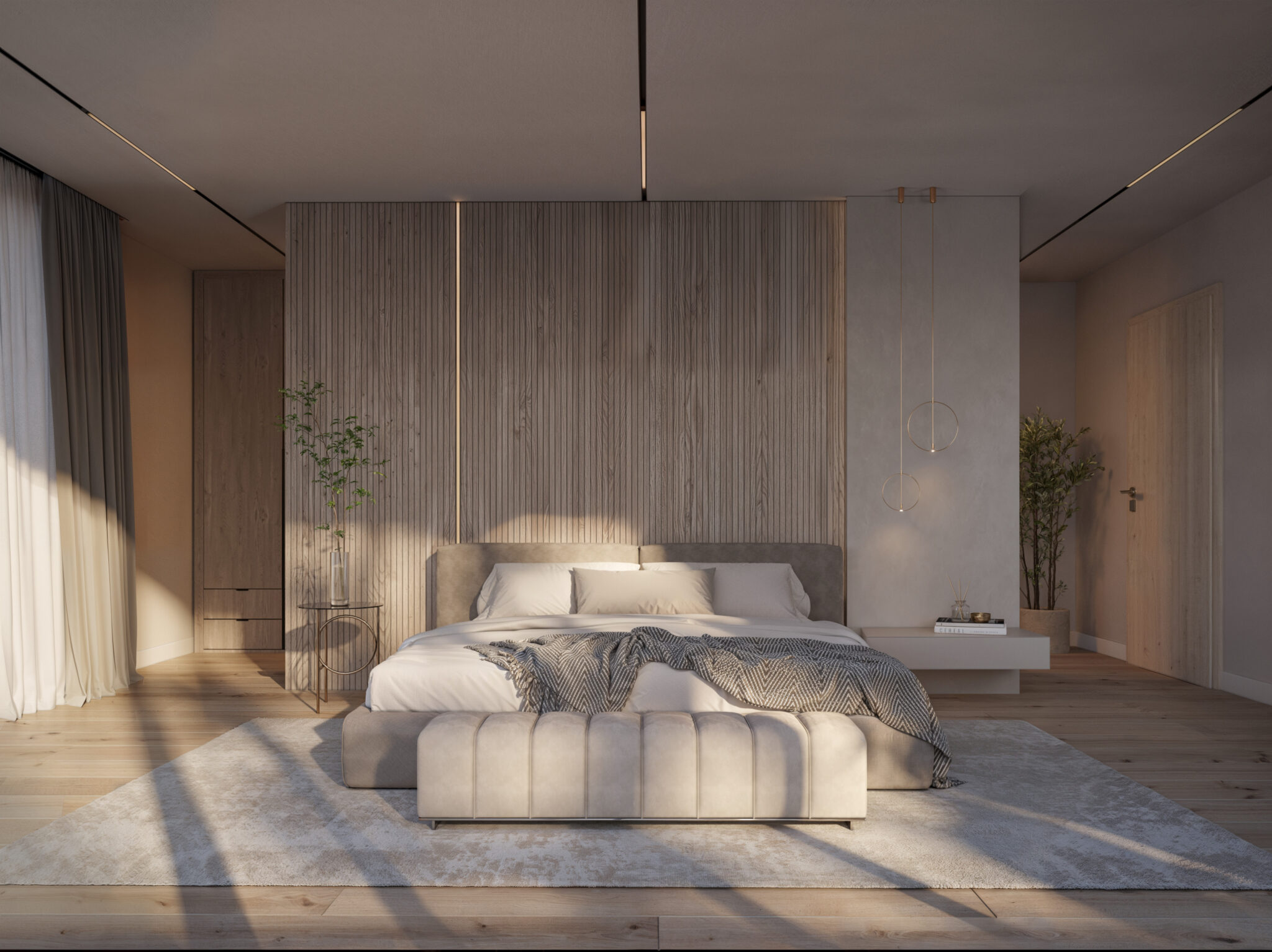 Image 3D réaliste intérieur d’une chambre - visualisation architecturale par Archi’Biens