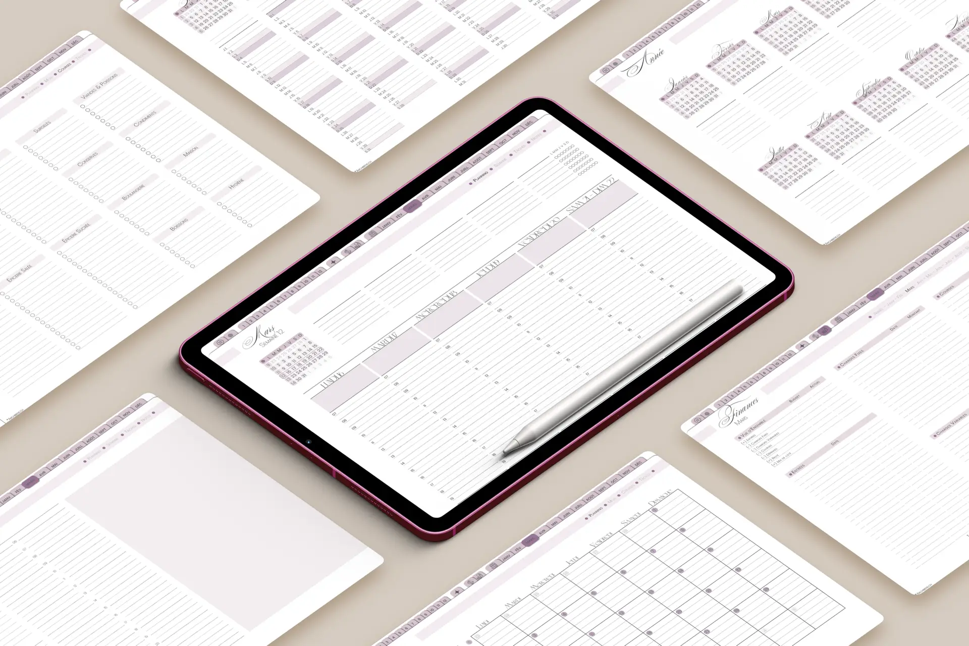 Planner digital - Agenda digital