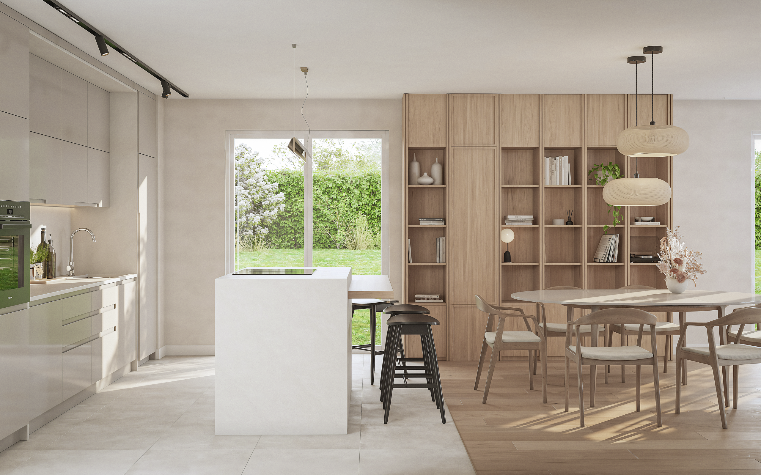 Image 3D réaliste intérieur - Canton de Genève - visualisation architecturale par Archi’Biens