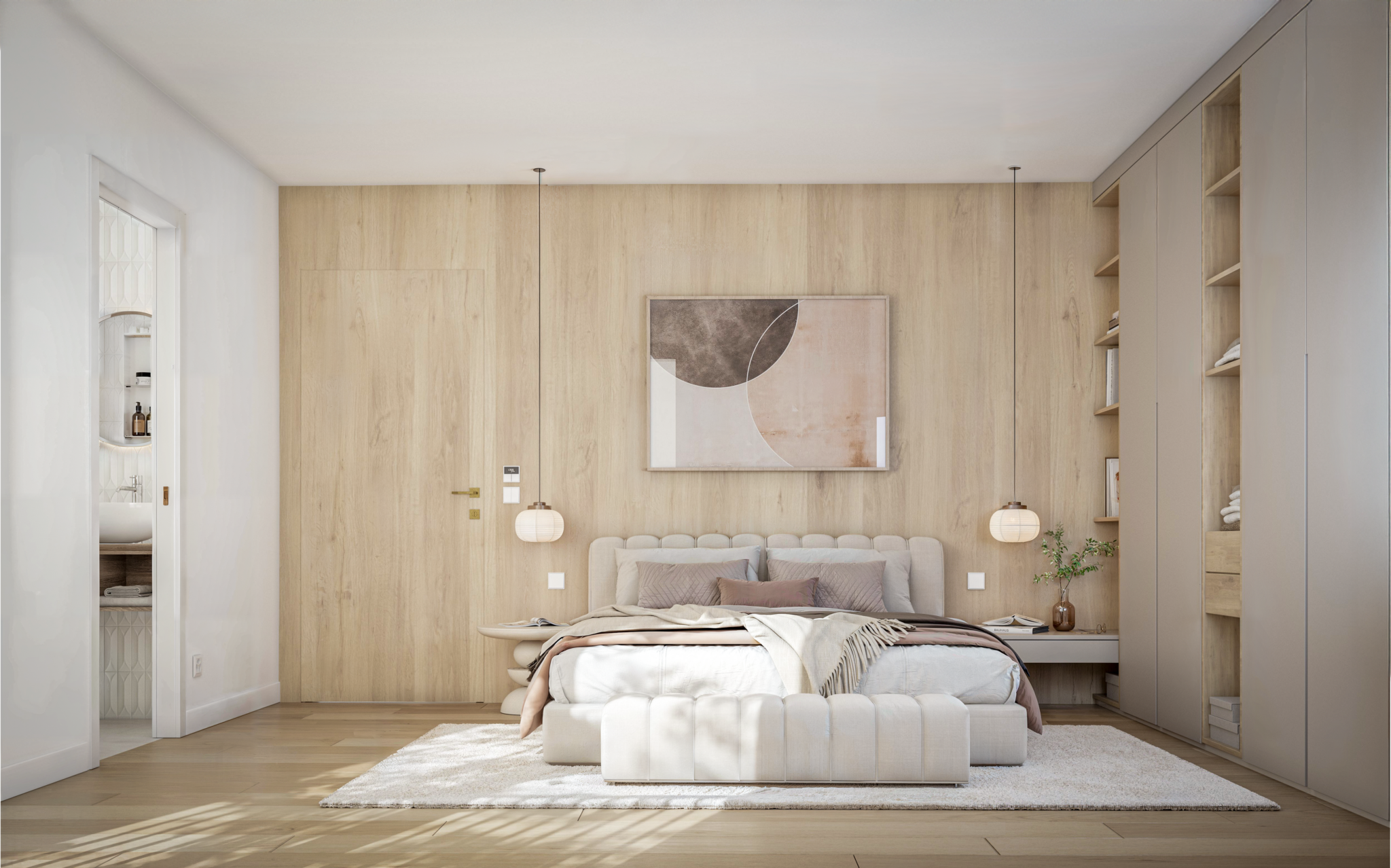 Image 3D réaliste intérieur - Canton de Genève - visualisation architecturale par Archi’Biens