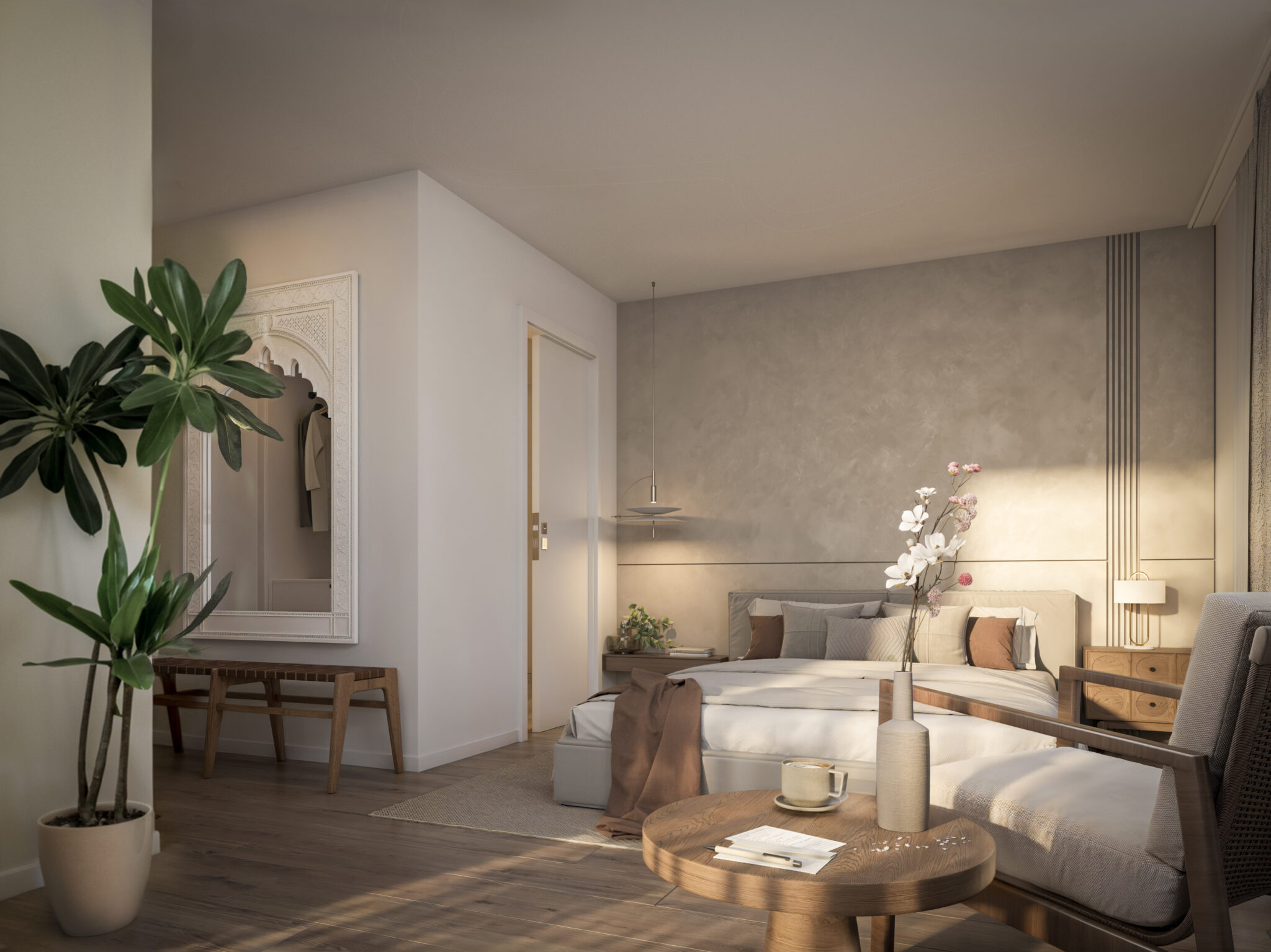 Image 3D réaliste intérieur - Canton de Vaud- visualisation architecturale par Archi’Biens