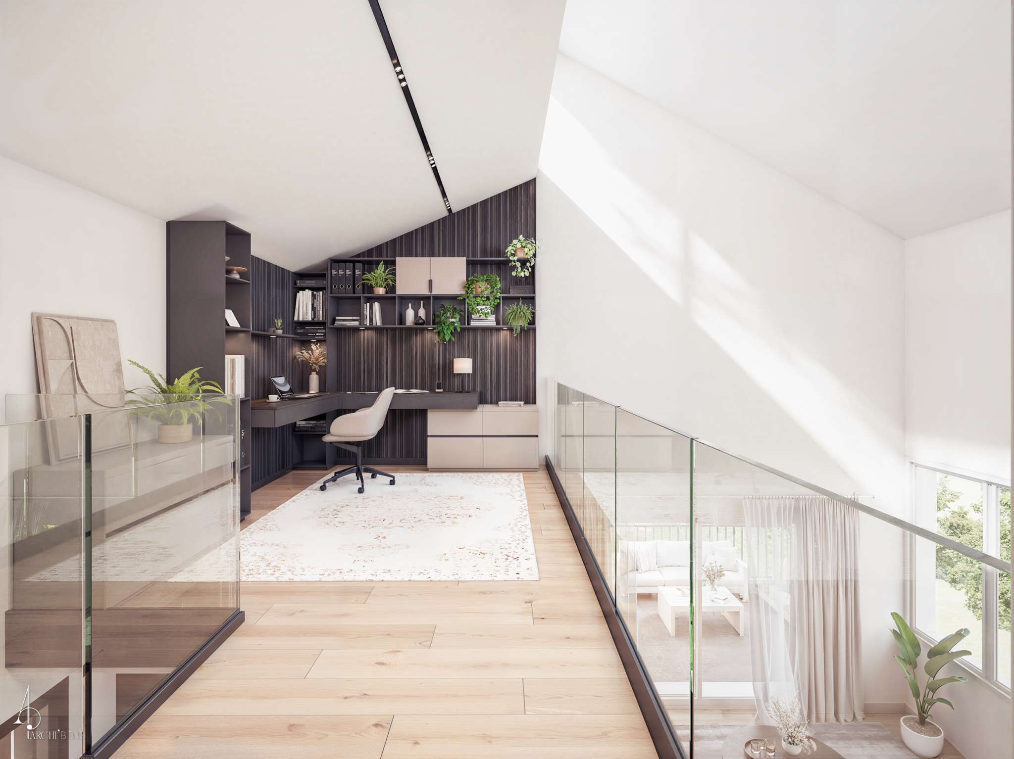 Image 3D réaliste intérieur - Canton de Vaud- visualisation architecturale par Archi’Biens